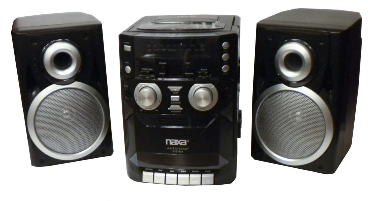 Portable CD Player with AM FM Stereo Radio Cassette Player and Recorder