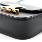 Shiny Calfskin Mini Triomphe Black