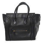 Smooth Calfskin Mini Luggage Black