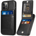 Entronix Case Compatible with iPhone 16 Pro - [6 Slot Card Holder] Slim Leather Wallet