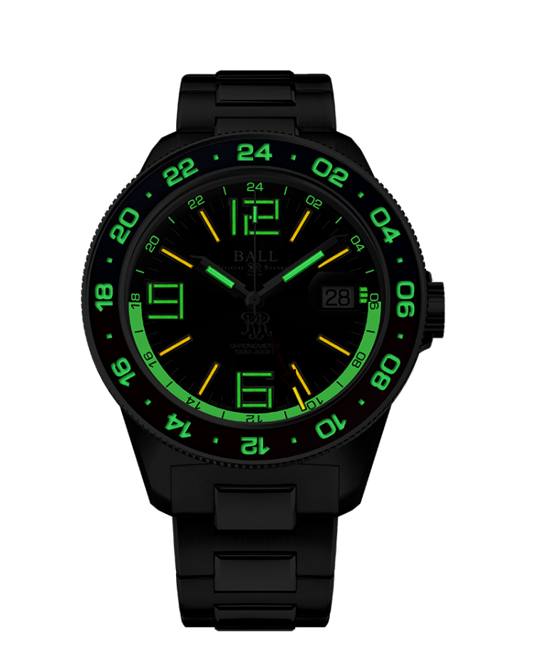 Ball Men's Watch Engineer III Maverick GMT Black