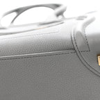Baby Drummed Calfskin Micro Luggage Kohl