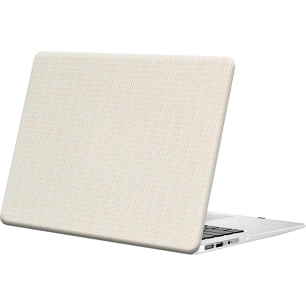 SAHARA - Woven Laptop Case for Apple MacBook Air 13.6" M2 Chip Laptops - Beige