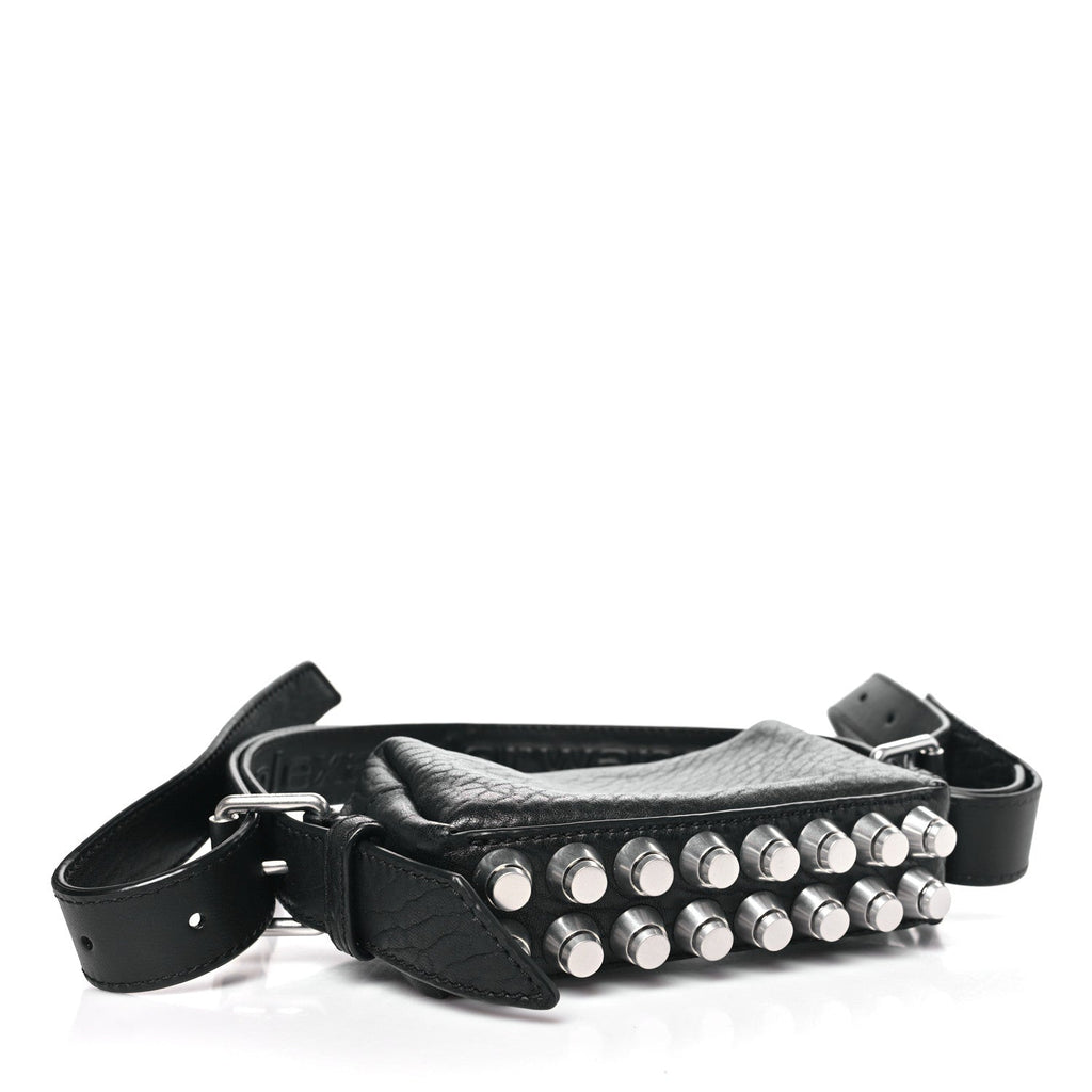 Primal Lambskin Mini Ricco Shoulder Bag Black