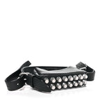 Primal Lambskin Mini Ricco Shoulder Bag Black