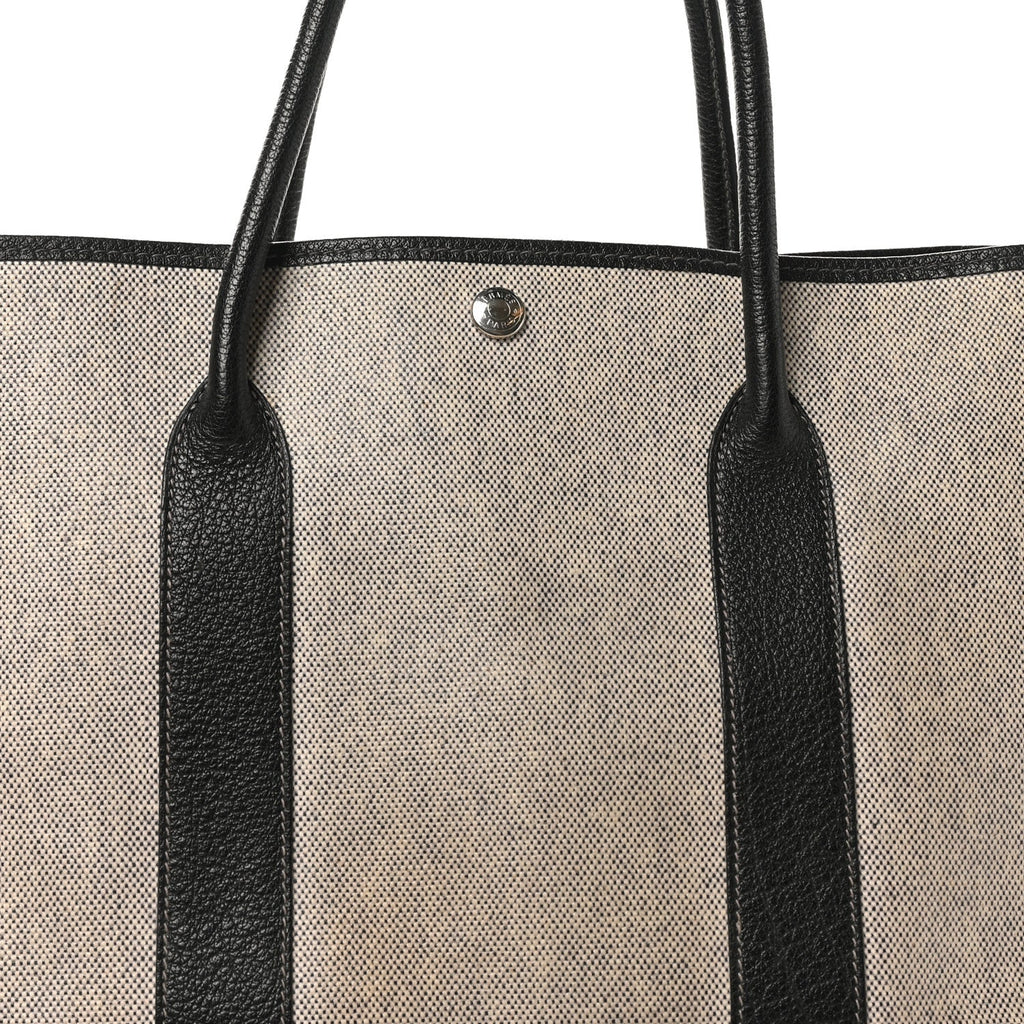 Buffle Skipper Toile Garden Party 36 MM Tote Black