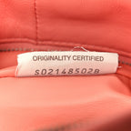 Calfskin Mini Double Knot Bag Peach