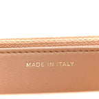 Calfskin Quilted Perfect Fit Wallet On Chain WOC Beige