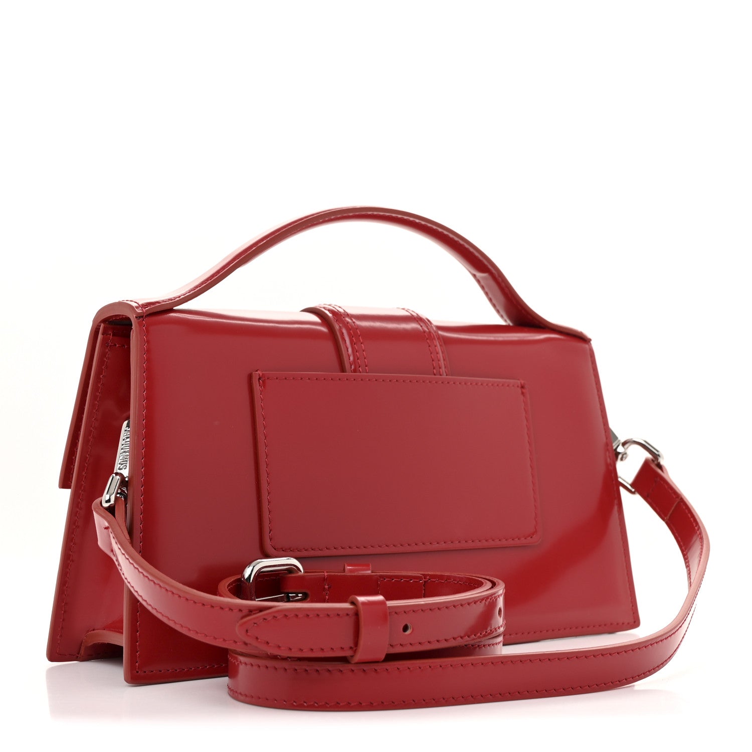 Glazed Calfskin Le Grand Bambino Red