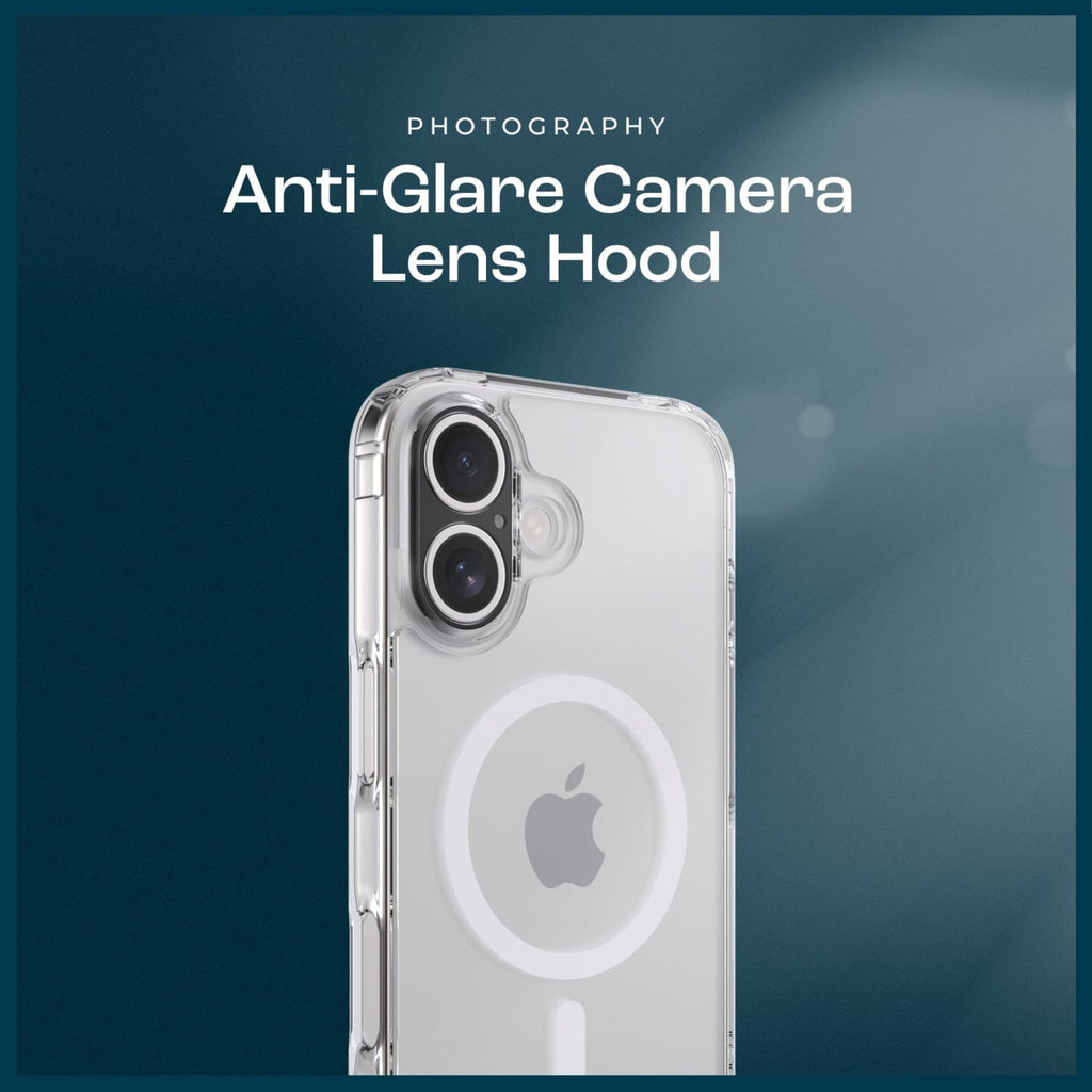 SAHARA - Classic Series Clear Case & Tempered Glass Kit - Apple iPhone 16 Plus
