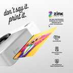 Kodak Printomatic Instant Print Camera - Prints on Zink 2x3" Photo Paper