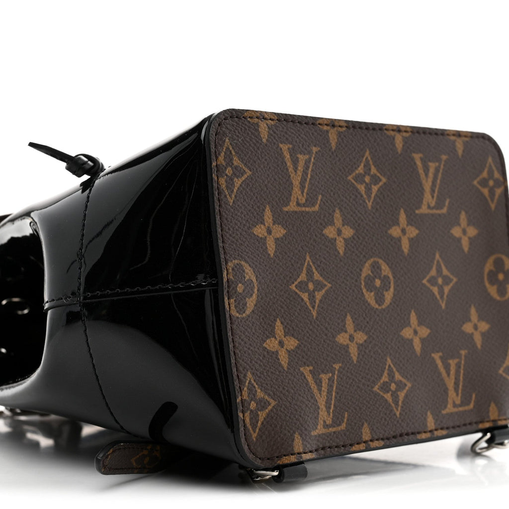 Patent Monogram Hot Springs Backpack Black