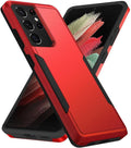 Entronix Case Compatible with Galaxy S24 Ultra - Soft-Touch Dual-Layer Sleek Cover