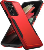 Entronix Case Compatible with Galaxy S24 Ultra - Soft-Touch Dual-Layer Sleek Cover