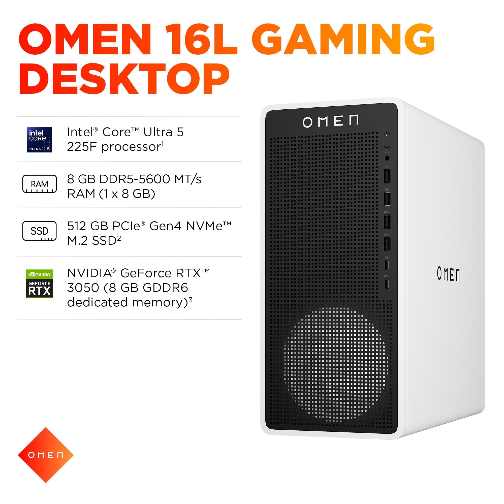 OMEN TG03-0110 Gaming Desktop U5