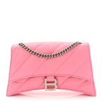 Crushed Calfskin Quilted XS Crush Chain Bag Sweet Pink