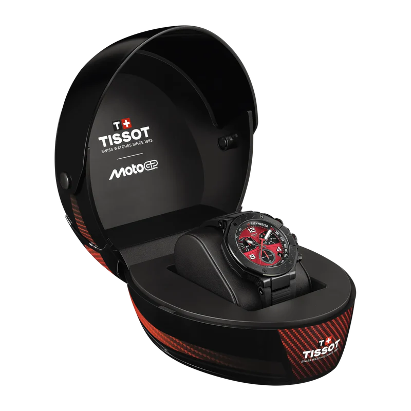 T-Race MotoGP 2026 | 45mm, Rubber, Red Dial