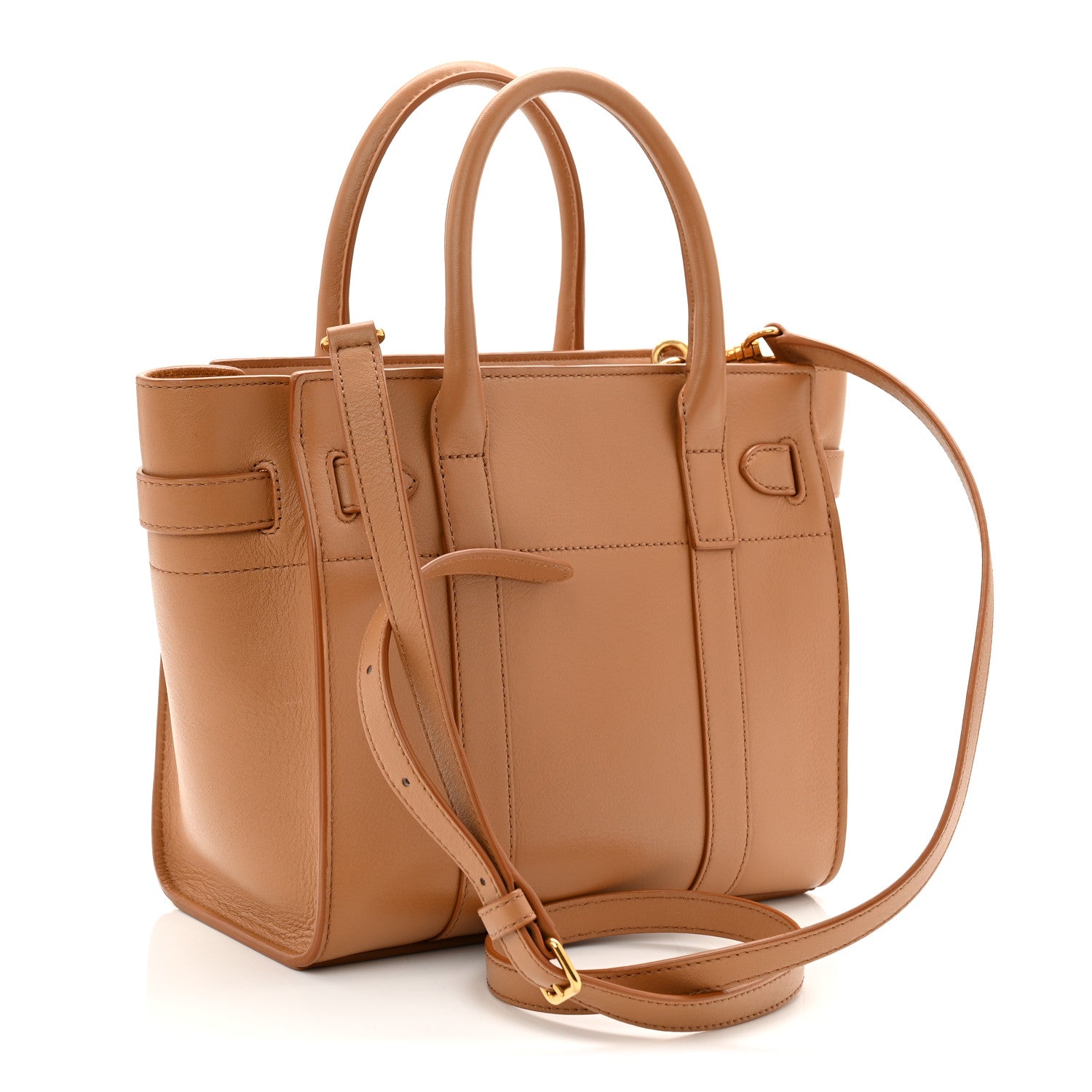 Small Classic Grain Mini Zipped Bayswater Sable
