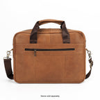 SAHARA - Genuine Leather Business Bag Briefcase - Laptops up to 16-inch
