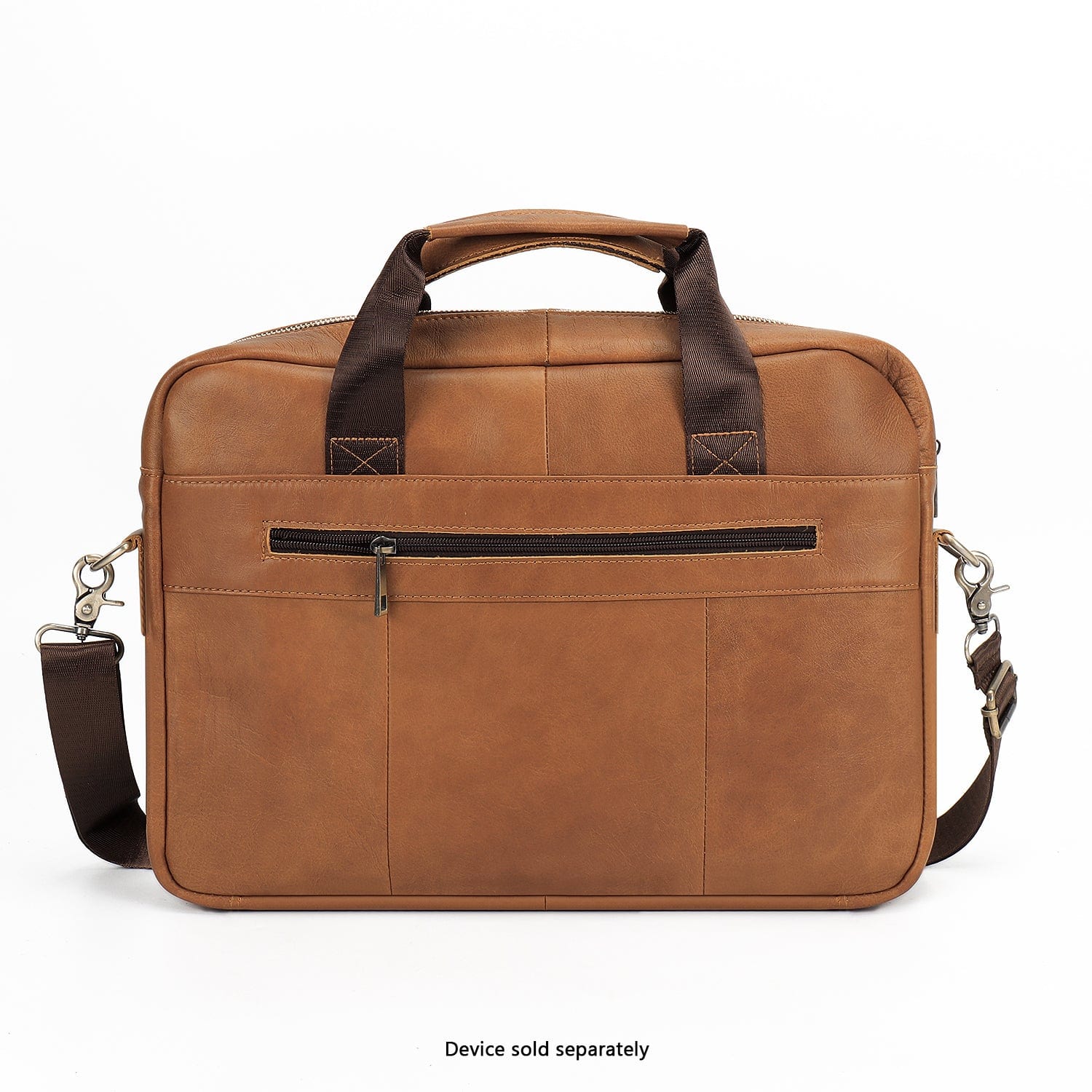SAHARA - Genuine Leather Business Bag Briefcase - Laptops up to 16-inch