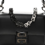 Box Calfskin Small 4G Cube Chain Shoulder Bag So Black