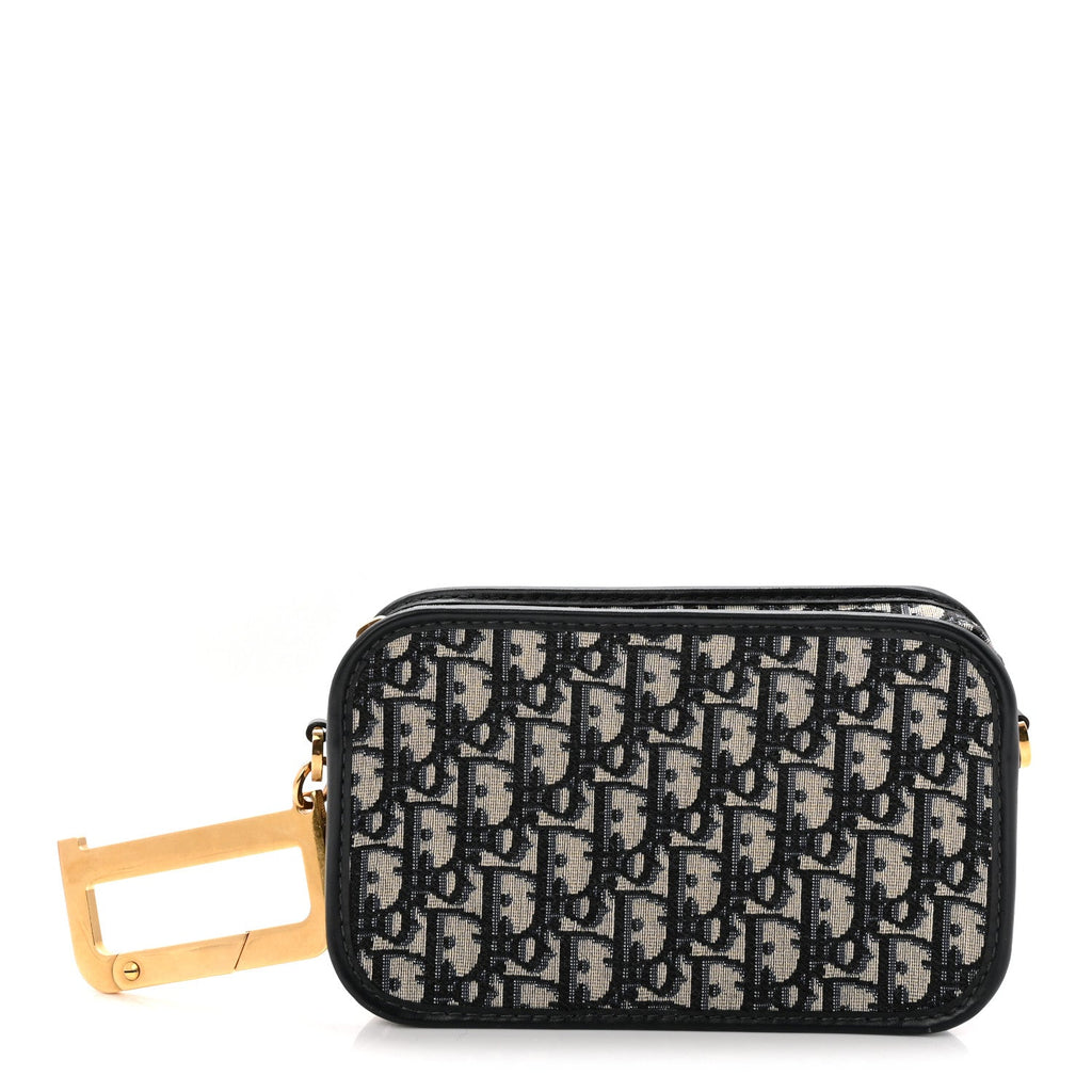 Oblique Diorquake Clutch Blue