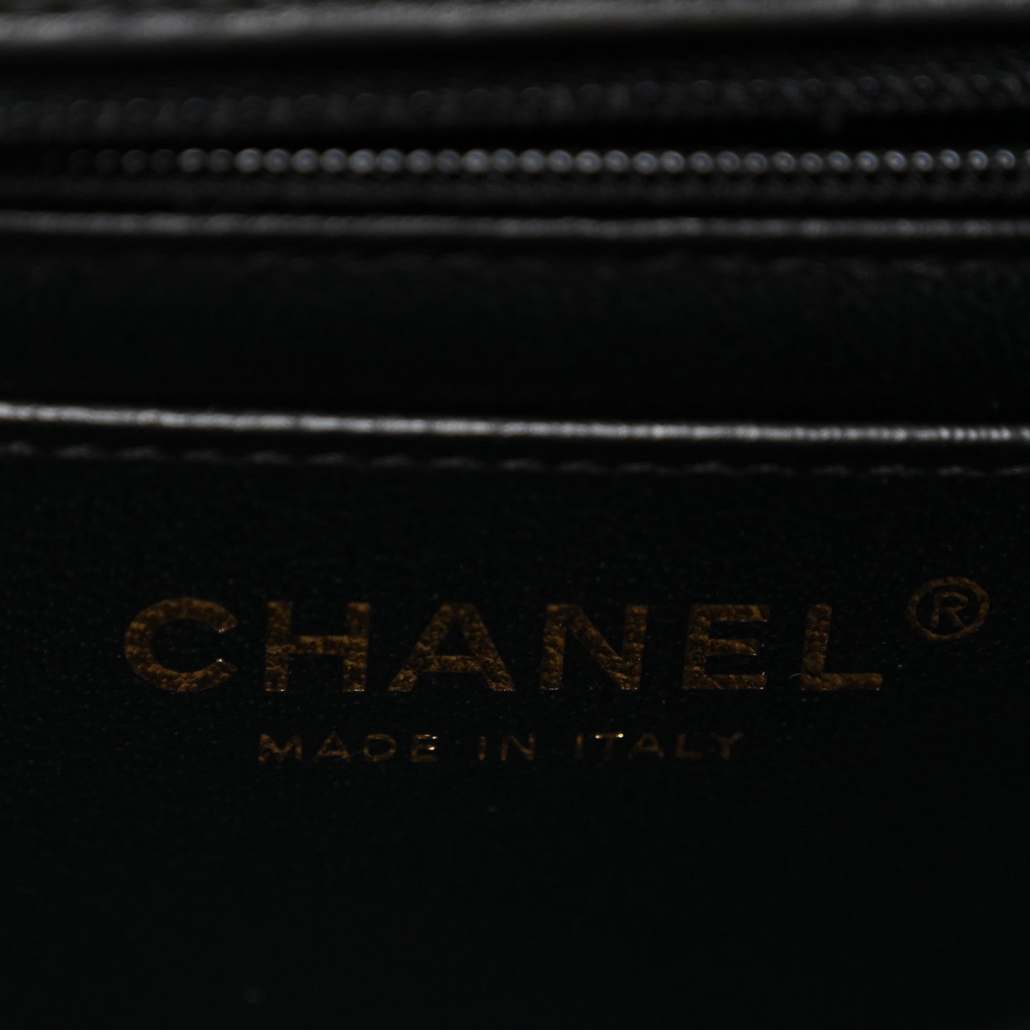 Lambskin Quilted Mini Rectangular Flap Black