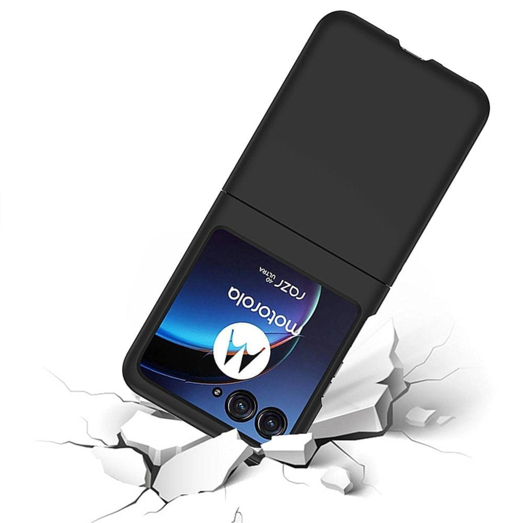 SAHARA - Slim Series Case for Motorola Razr+ (2023) - Black