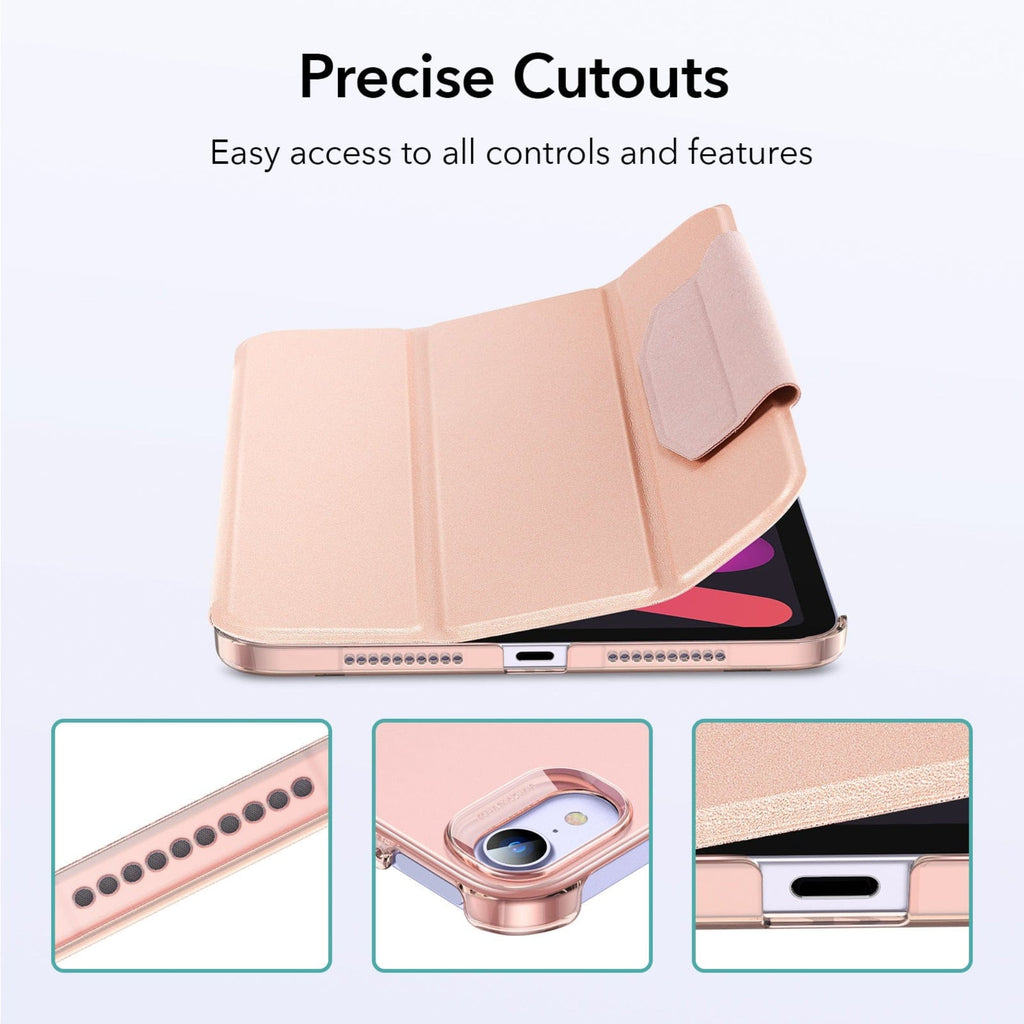 SAHARA - Venture Series Tri-Fold Magnetic Case - Apple iPad mini (A17 Pro) Apple iPad mini (6th Generation 2021)