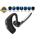 Bluetooth Earpiece Wireless Headset Noise Cancelling Headphones Driver Trucker