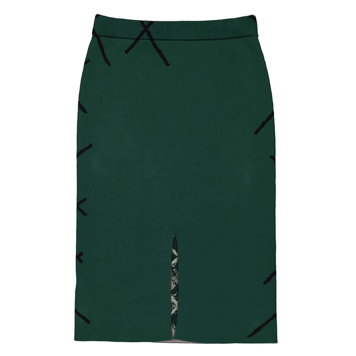 Burberry Argyle Intarsia Strick-Midirock