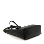 Calfskin Toy Shopping Tote Black