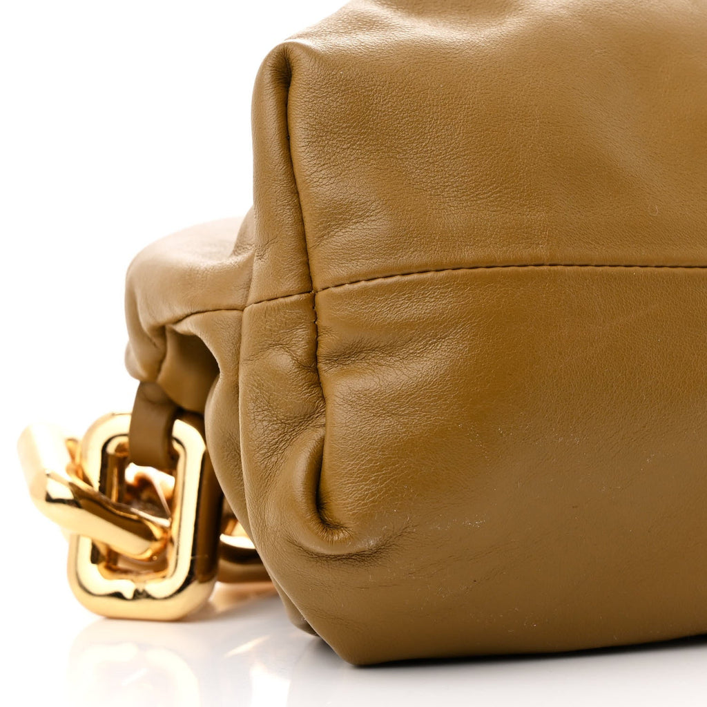 Calfskin The Pouch Chain Teak
