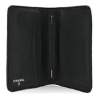 Caviar Quilted Agenda Cover Black