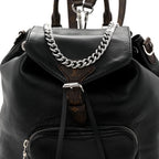 Lambskin Monogram Montsouris Vibe PM Black
