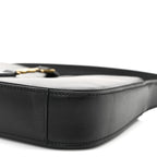Smooth Calfskin Le 5 A 7 Mini Hobo Black
