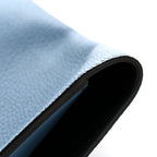 Calfskin Skull Envelope Clutch Blue