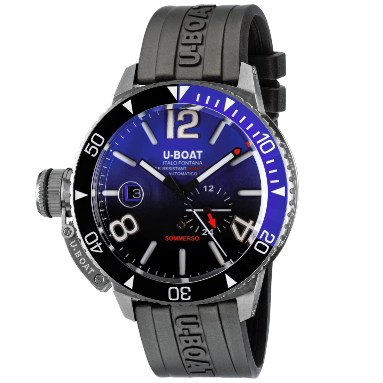 U-Boat Sommerso Ceramic Diver Men’s Blue Watch
