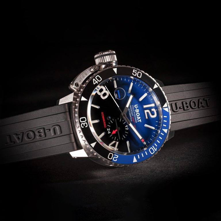 U-Boat Sommerso Ceramic Diver Men’s Blue Watch
