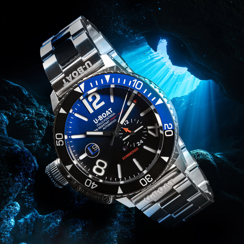 U-Boat Sommerso Ceramic Diver Men’s Blue Watch
