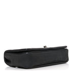 Calfskin Diamond Embossed Medium New Chic Flap Dark Grey
