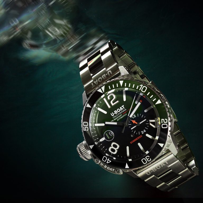U-Boat Sommerso Ceramic Diver Men’s Green Watch