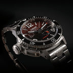 U-Boat Sommerso Ceramic Bordeaux/MT Men's Silver Watch