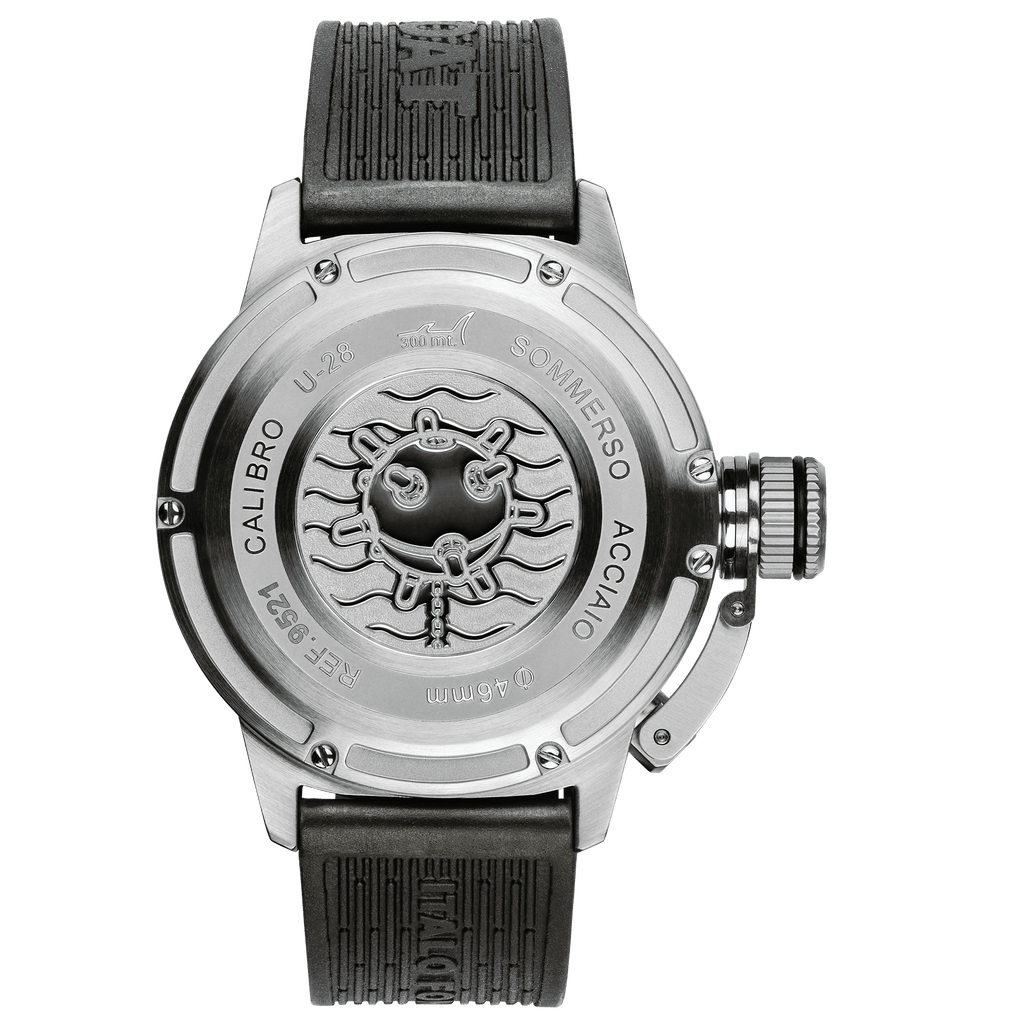 U-Boat Sommerso Ceramic Bordeaux Men's Black Watch