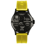 U-Boat Watch Darkmoon 44 Yellow Curve Black PVD 9522
