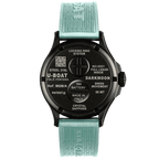 U-Boat Watch Darkmoon 44 Aquamarine Curve Black PVD