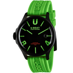 U-Boat Watch Darkmoon 44 Green Curve Black PVD