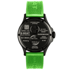 U-Boat Watch Darkmoon 44 Green Curve Black PVD