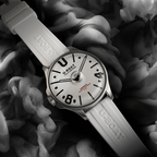 U-Boat Watch Darkmoon 44 White Curve Stainless Steel