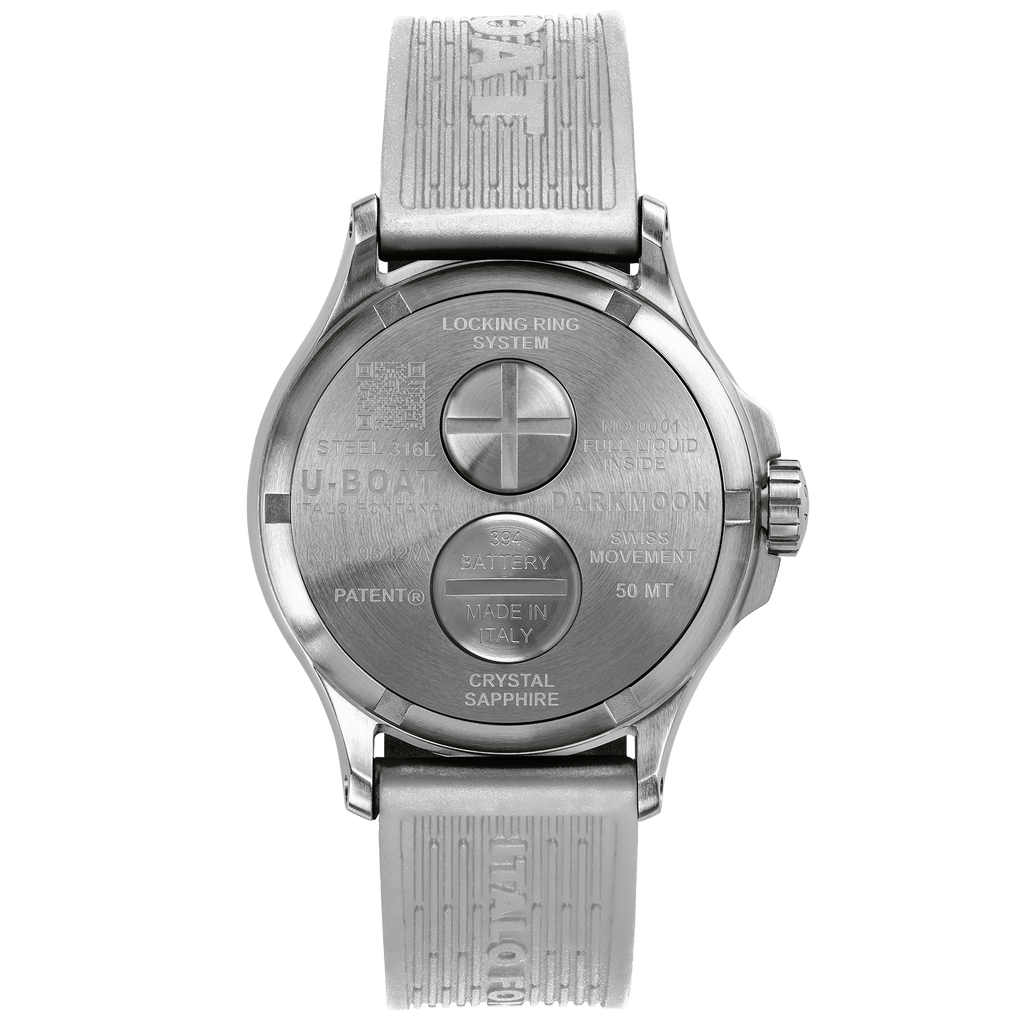U-Boat Watch Darkmoon 44 White Curve Stainless Steel